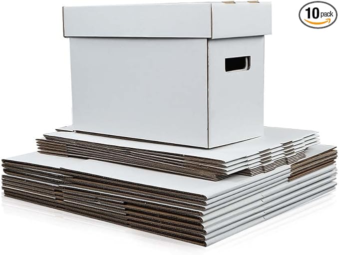 ANDPLAY 10 Pcs Comic Books Storage Boxes by ANDPLAY