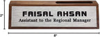 Personalized Business Desk Name Plate - Image 6