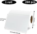 Yeachlaing Name Tag Stickers, 3.5" x 2.25" White Labels, Waterproof/Oil/Tear - Image 3