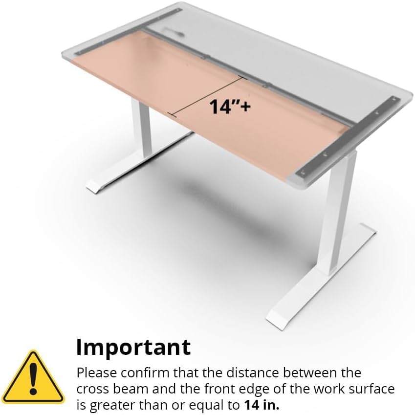 Stand Up Desk Store Add-On Office Sliding Under-Desk Drawer Storage Organizer...