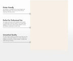 LUXPaper 8.5" x 11" Cardstock | Letter Size | Ivory | 65lb. Cover | 50 Qty - Image 8