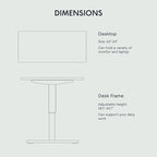 FLEXISPOT EN1 One-Piece Standing Desk - Image 6