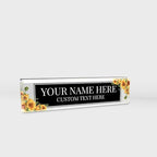 Signs ByLITA Floral Pattern Customized Nameplate | Harvest Sun Personalized - Image 9
