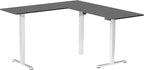 VIVO Electric Corner 63 x 47 inch L-Shaped Standing Desk, Memory Height - Image 9