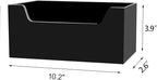 Mail Holder for Table, Acrylic Letter Holder Box for Desk or Wall Mount - Image 4