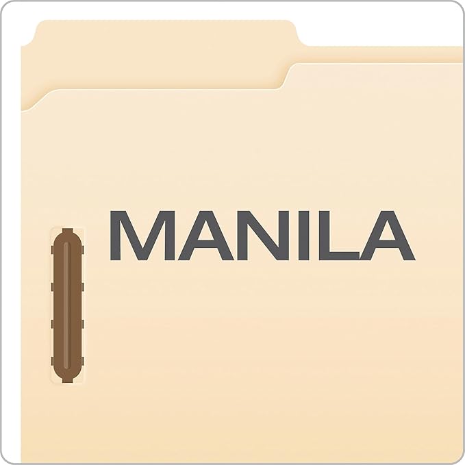 Pendaflex Manila Fastener Folders, Legal Size, 2 Fasteners, 1/3 Cut - Image 7