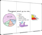 XBoard 118 x 48 Inch Magnetic Dry Erase Board, Oversized Foldable Whiteboard - Image 4