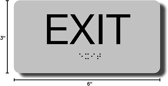 ADA Compliant Sign with Braille - Image 7