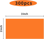 STARLIBOO Colored Labels Stickers 3 x 2 Inch, Removable Rectangle Moving Labels - Image 2