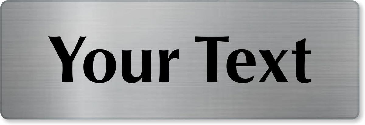 SmartSign Custom Steel Sign