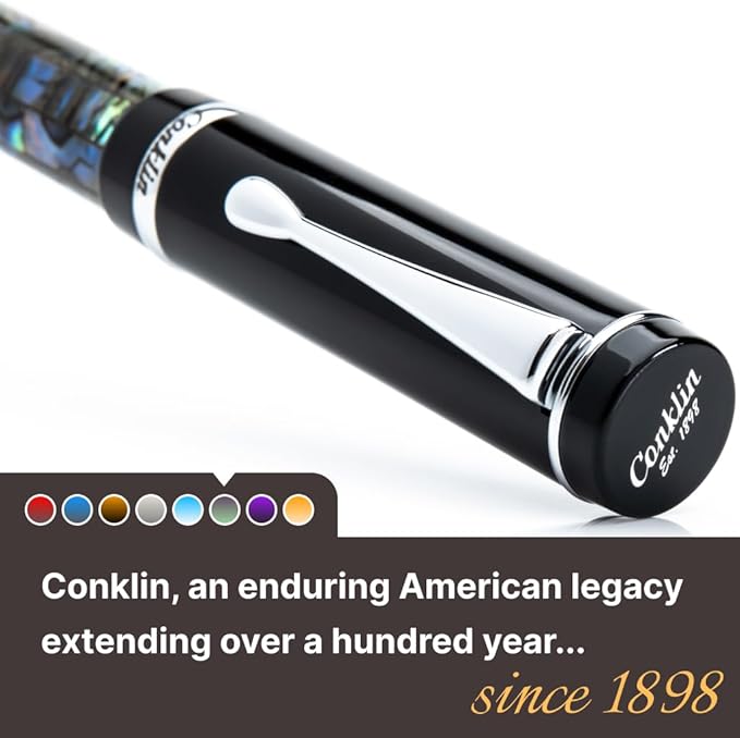 Conklin Duragraph Fountain Pen Abalone Nights - Image 8