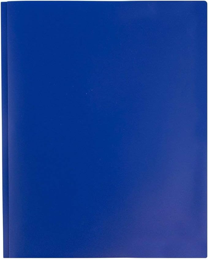 JAM PAPER Plastic Color POP Folders - Image 5