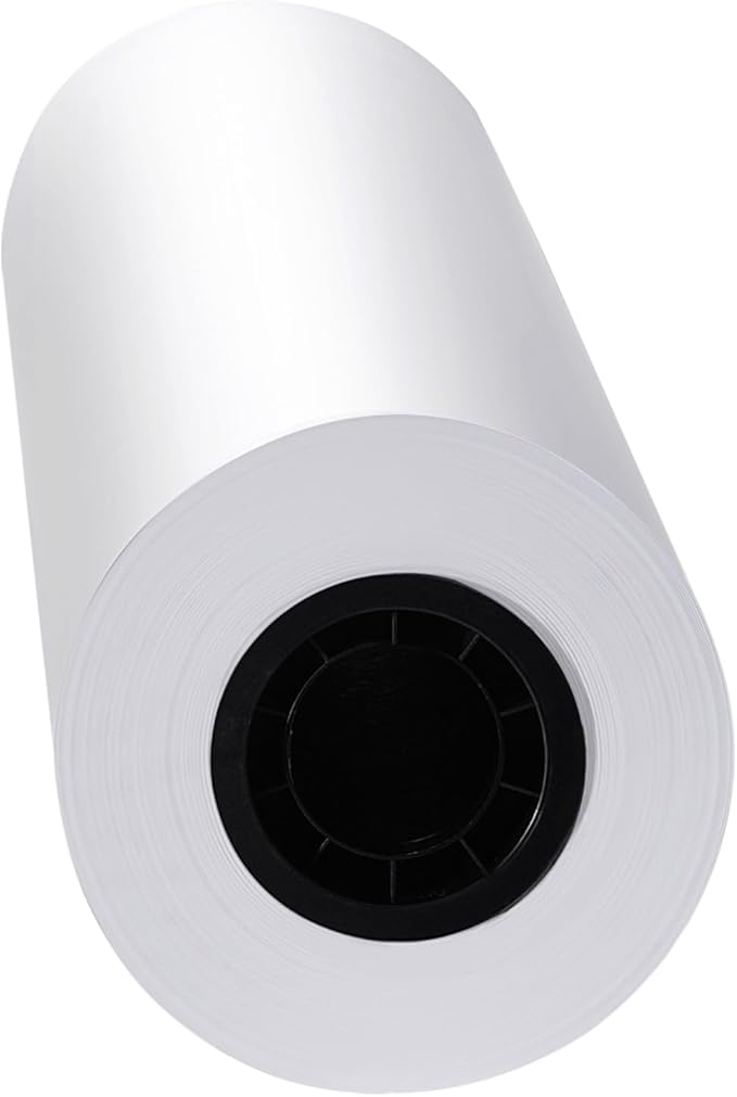 VEVOR Wide Format Paper, 30 in x 500 ft Plotter Roll, 2 Rolls CAD Bond Rolls - Image 9