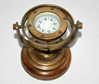Nautical Brass Gimbal Compass Vintage Style Ship's Binnacle gimballed Compass by ALFA+NAUTICAL