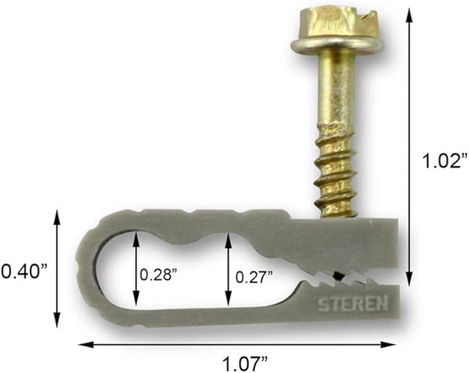 STEREN Coaxial Cable Clips - Image 7