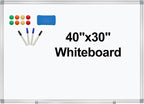 Dry Erase Board for Wall Aluminum Presentation Magnetic Whiteboard by H-Qprobd