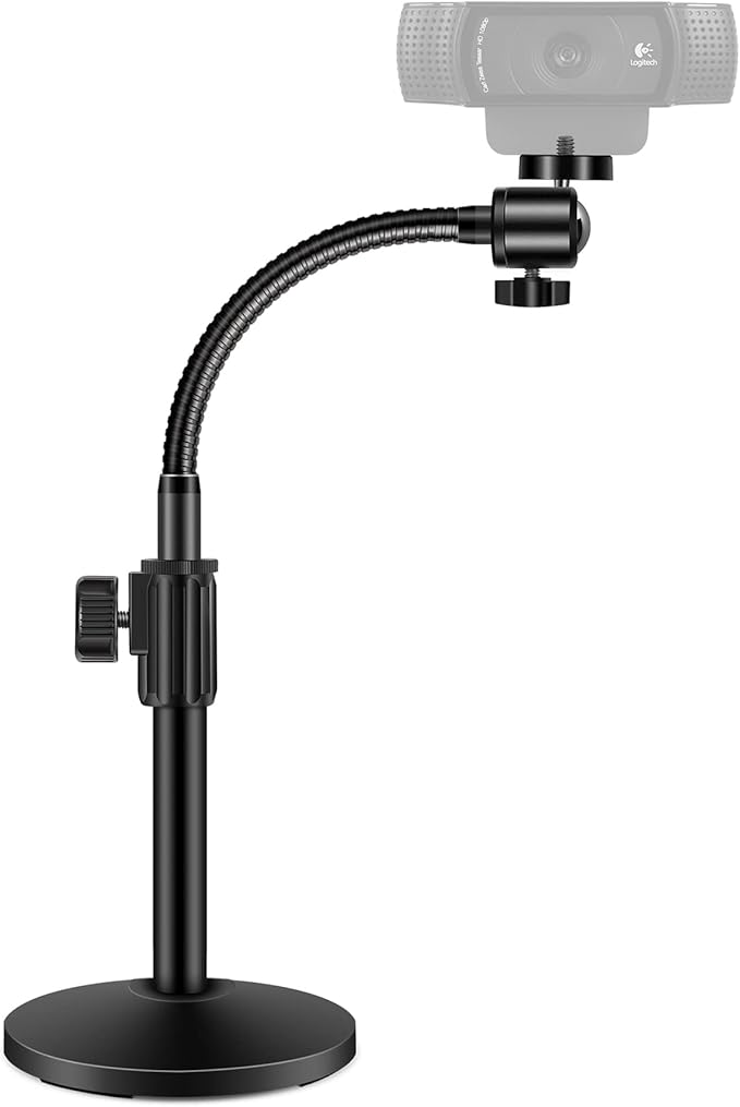 InnoGear Webcam Stand for Desk, Camera Stand Mount Gooseneck Arm for Logitech by InnoGear
