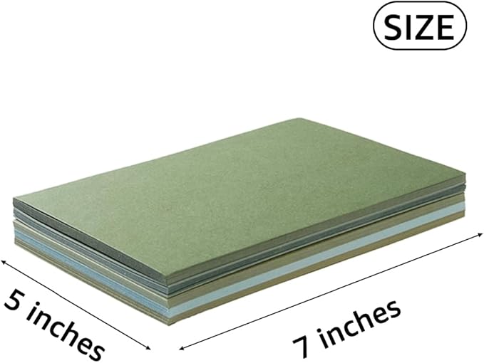 50 Sheets Colored Cardstock Paper 5 Colors, 250 GSM Heavy Card Stock - Image 3