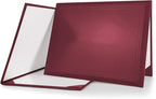GraduationMall 8.5"x11" Smooth Padded Diploma Cover Certificate Holder Maroon by GraduationMall%C2%AE
