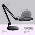 Neatfi XL Bifocal LED Magnifying Lamp, 7-Inch Acrylic Lens, 5D/20D Magnification - Image 4