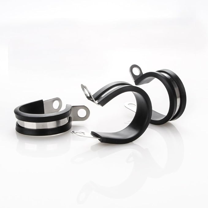 LOKMAN 20 Pack 5/16 Inch Stainless Steel Cable Clamp, Rubber Cushioned - Image 7