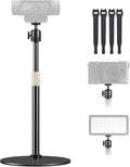 Upgraded Webcam Stand for Desk, Telescopic Webcam Tripod Mount by microphonebar