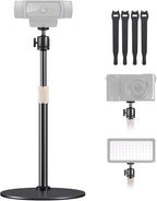 Upgraded Webcam Stand for Desk, Telescopic Webcam Tripod Mount by microphonebar