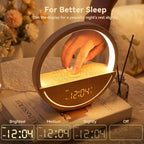 vivilumens alarm clock with sound machine & sunrise, package contents