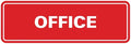 Signs ByLITA Standard Office Sign by SignsByLITA
