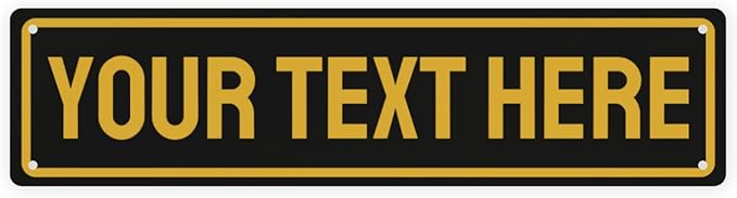 Custom Street Sign Bulk Personalized Metal Signs by Custom
