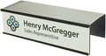 Over the Cube The Original Quality Aluminum, Changeable Cubicle Nameplate Holder by NapTags