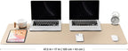 Large Desk Mat - 47.2"x 17" Non-Slip PU Desk Pad - Image 2