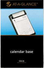 AT-A-GLANCE Desk Calendar Base, Pad Style, 5" x 8", Refillable, Black (E5800)
