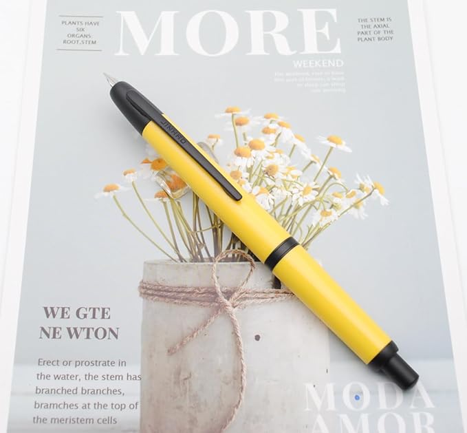JINHAO 20 Press Fountain Pen, Retractable Capless Resin Pen - Image 5