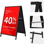 DISPLAYSWORKER Heavy Duty A-Frame Sidewalks Signs 24x36 Inch, outdoor Sandwich - Image 5