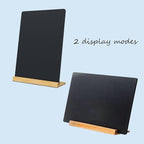 NEWNEWSHOW 2 Pack 8.7x12 Inch Tabletop Chalkboard - Image 6