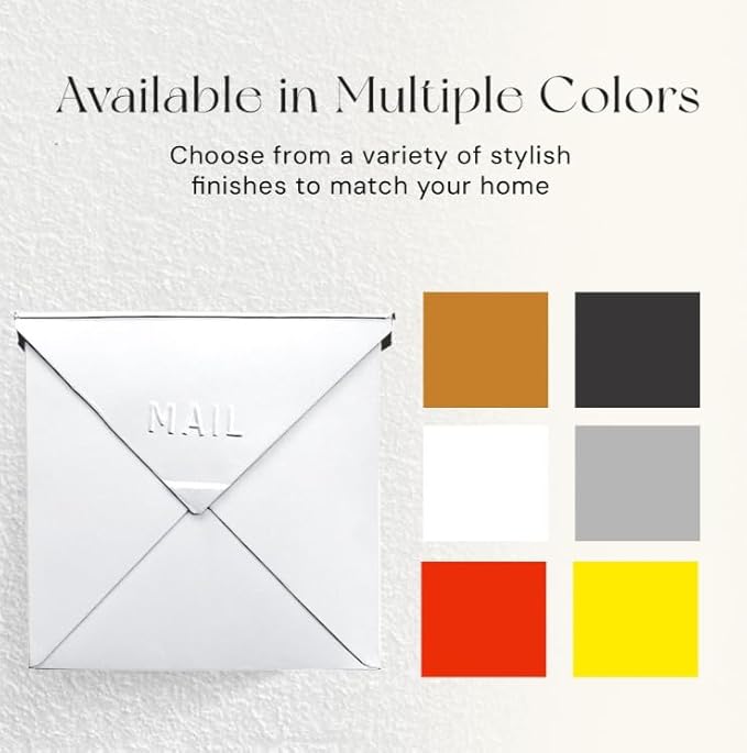 NACH Mailboxes for Outside Wall Mount, Waterproof Mailboxes for Outside - Image 7