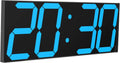 LED Large Digital Wall Clock, Oversize Wall Clock