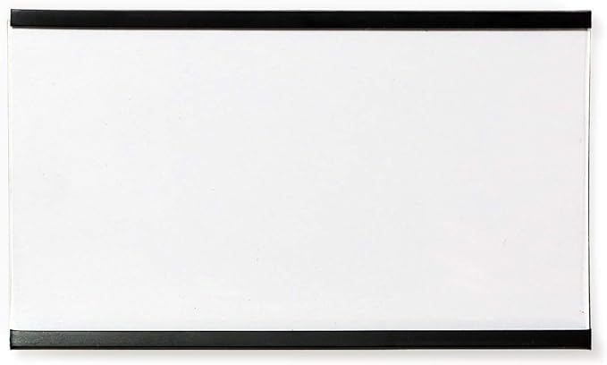 SmartSign Magnetic 'C' Channel Label Holders | 2.5" x 4" Pack of 10 - Image 3