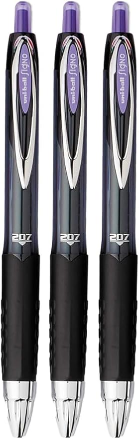 Advantage Gifts Signo 207 Roller Ball Retractable Gel Pens, Medium Point by Advantage+Gifts