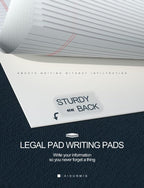8 Pack Office Legal Pads 5x8" Lined Writing Note Pads 5x8 - Image 5