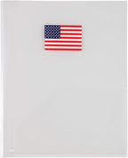 JAM PAPER Plastic Light Weight Two Pocket Presentation Folders by JAMPaper