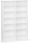 Prepac 2 Column Display Cabinet, 8.75" D x 38.75" W x 51" H by PREPACRTASTORAGEFURNITURE