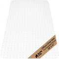 GORILLA GRIP Slip Resistant Clear Office Chair Mat for Carpet Floors, Smooth Rolling Glide Under Desk, Heavy Duty Plastic Computer Mats and Carpeted Floor Protector, Work and Gaming Chairs, 29x47