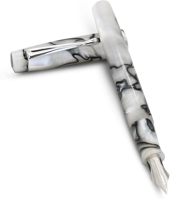 FPR Himalaya V2-Chrome Ultra Flex Nib Pen by FountainPenRevolution