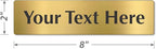 SmartSign Custom Brass Sign - Image 4
