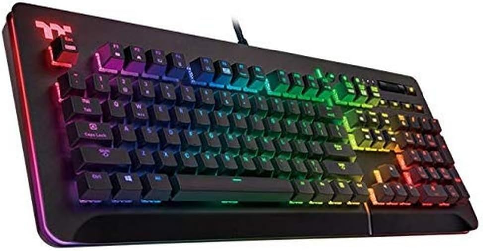 Thermaltake Level 20 RGB Mechanical Gaming Keyboard Cherry MX Speed Silver, 1...