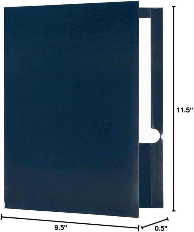JAM PAPER Laminated Two Pocket Glossy Folders - Image 7
