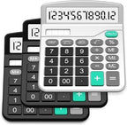 Solar & AA Battery Dual Power Electronic Calculator by SPLAKSCALCULATOR