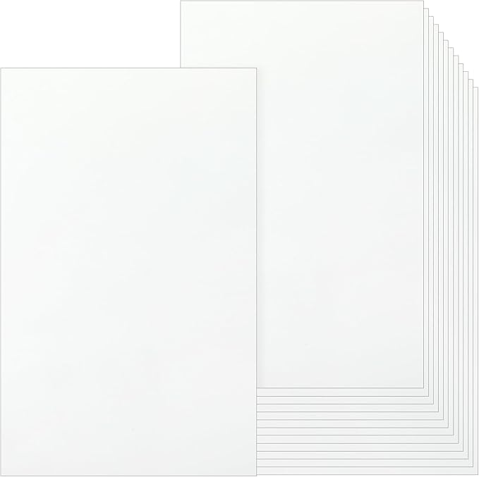 8.5" x14" Legal Size White Cardstock by Unknown